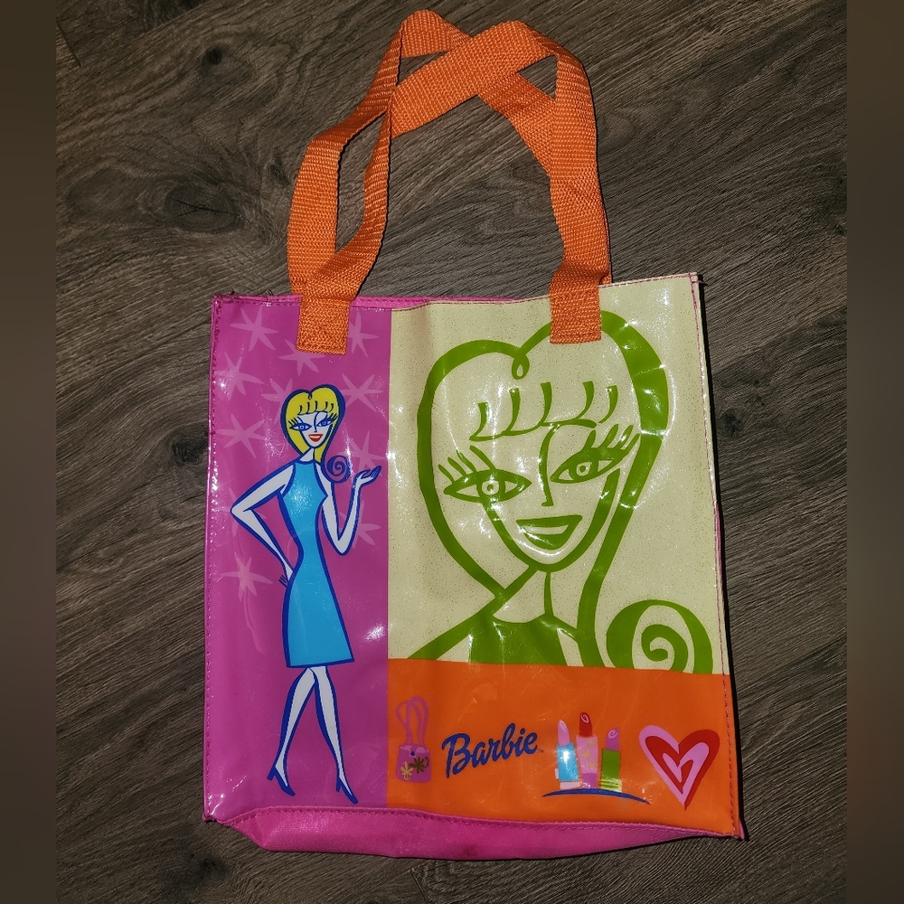 Vintage 2001 Mattel Barbie small tote bag
